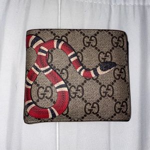Mens Gucci Snake Wallet
